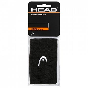 Head Wristband 5'' Black - 2 szt.